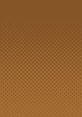ハーフトーン　背景　茶色　縦