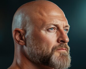 Obraz premium Regain Confidence with Proven Hair Loss Baldness Treatments in a Clinical Setting Our Expertise Focuses on Scalp Wellness and Regrowth, Helping You Achieve a Fuller, Healthier Head of Hair Contact Us