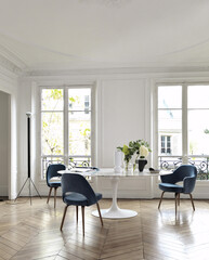 Fototapeta premium modern luxury dining room interior, 3d render