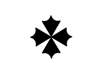 Illustration vector graphic of waiting pointer click icon Cursor Logo Draw an arrow block shape with a rounded flare tip Black Simple flat icon vector image Transparent white background.