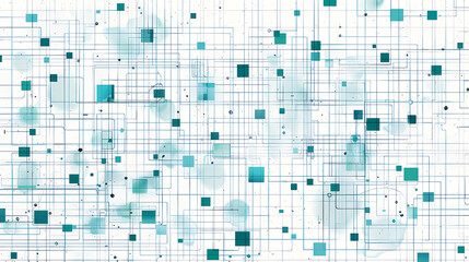 Fototapeta premium technology pattern