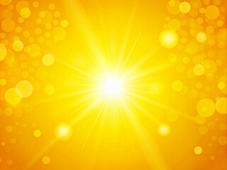 Obraz premium Vibrant yellow background with subtle gradient effect, perfect for designs requiring a bright, cheerful, and sunny