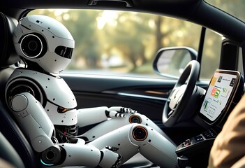 Fototapeta premium robot studio