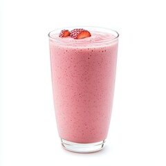 Smoothie on solid white background, single object