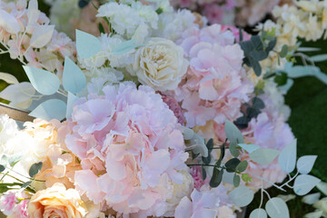 close up of pink roses