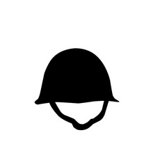 Military Helmet Silhouette