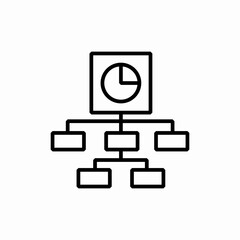 diagram icon sign vector