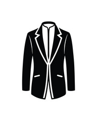 Blazer vector silhouette