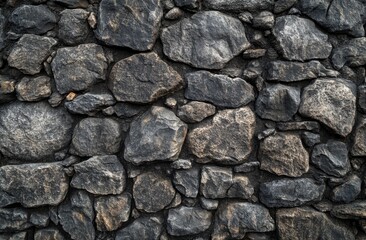 Obraz premium old gray stone wall texture