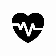 heartbeat view icon sign vector