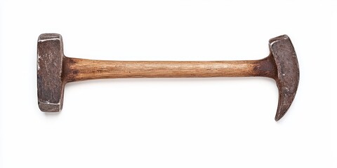 A crowbar on solid white background, single object