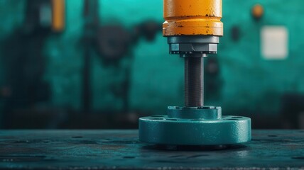 Hydraulic press for forming and shaping materials using hydraulic force, engineering tools, mechanical fabrication