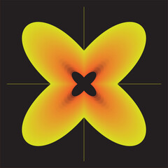 dragonfly on a black background