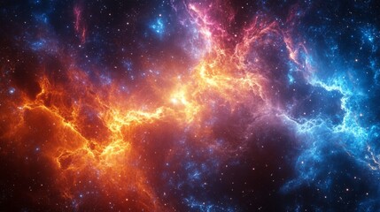 Fototapeta premium Stunning Cosmic Nebula