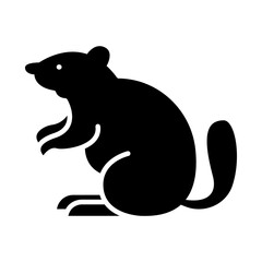 Beaver black icon