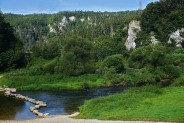 Naturpark Obere Donau; Donausteg beim Jägerhaus; Baden Württemberg; Deutschland