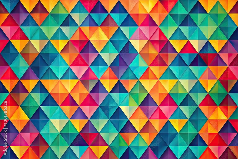 Aufkleber abstract geometric pattern background for web design, presentations, and digital media projects