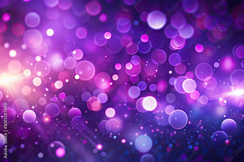 Poster abstract purple light background with gradient effects for creative design and digital projects