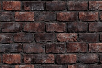 Obraz premium seamless brick wall texture with an aged and weathered appearance