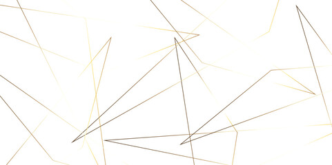 Abstract background with liens and triangles shape on white background. White and golden geometric overlapping rectangle pattern Geometric background soft shadows as patten ..White polygon textured .