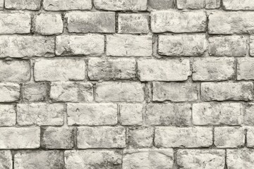 Fototapeta premium seamless pattern of a light gray brick wall, perfect for adding depth and texture