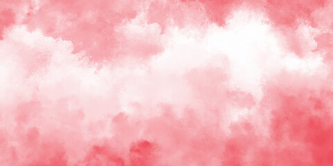 pink color dust particles explosion cloud on white background minimal design and artistic watercolor splashes background. Wallpaper Created Using Artificial Intelligence	
