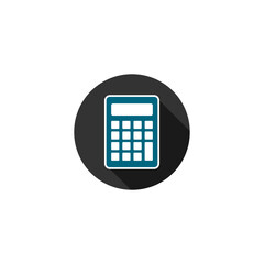 Calculator icon isolated on transparent background