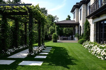 Obraz premium english country garden