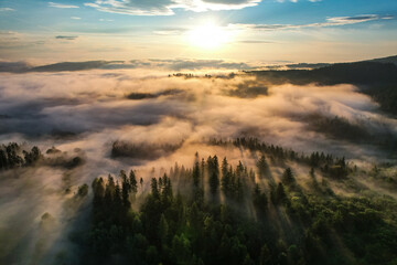 sunrise in the mountains © Izabela&Grzegorz