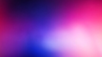 Fototapeta premium Blurred color gradient purple pink blue grainy color gradient background dark abstract backdrop banner poster card wallpaper website header design