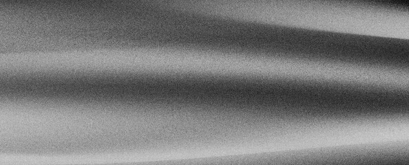 Grainy gradient background, white grey black monochrome abstract noise texture banner backdrop design, blurred dark header backdrop poster header cover design