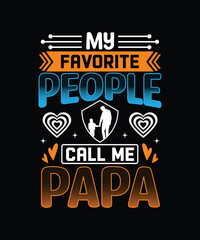 Father's day t-shirt design