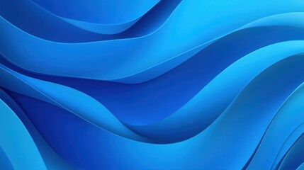 Obraz premium Abstract Blue Waves Background