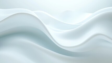 Naklejka premium A white wave with a blue tint