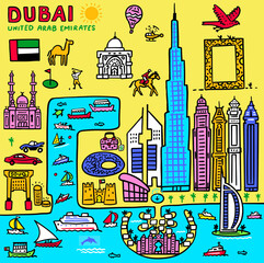 Dubai illustration 1