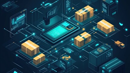 graphic resource for logistics
