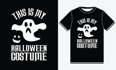 This is my Halloween Costume Halloween t shirt design