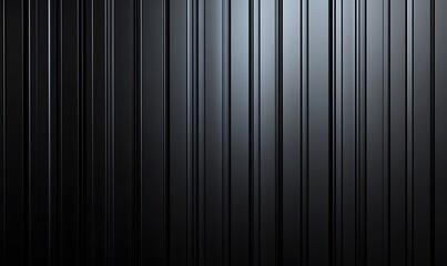 Obraz premium Metallic black texture. Steel sheet roof background. Iron corrugated background. 