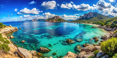 Breathtaking Views of Sardinia's Coastline and Crystal Clear Waters During a Memorable Holiday Trip