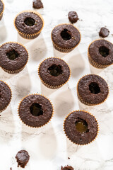 Baking Chocolate Cupcakes with Decadent Chocolate Frosting