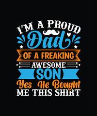 Father's Day t-shirt design