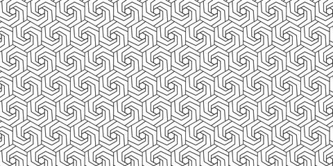 Modern pattern design with geometric shape | Seamless futuristic pattern background design | Luxury hexagonal pattern design