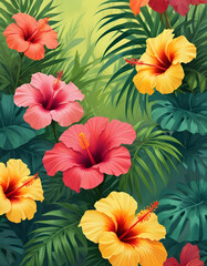 Florals and botanicals illustration