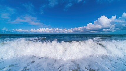 Obraz premium A tidal river surging in and out with the changing tides, showcasing the cyclical power of water, tidal river, water s natural rhythm