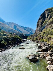 mountain river in the mountains