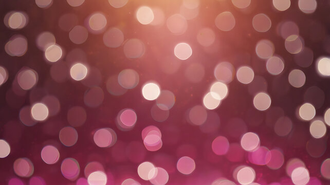 shoking pink bokeh