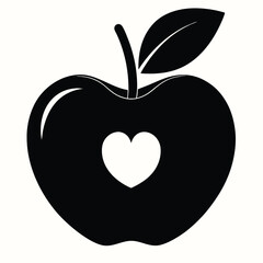 teacher's day silhouette vector isolated on white background 