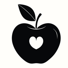 teacher's day silhouette vector isolated on white background 