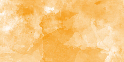 abstract stylist grunge blurry yellow or orange watercolor background texture with space for your text and any design. Abstract modern Hand Painted Orange and white watercoloe Background,	
