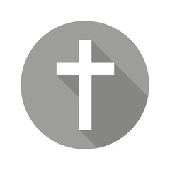 Obraz premium Christ Cross. Vector Icon
